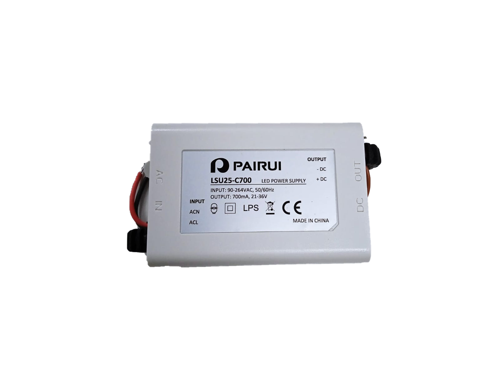 LSU25-C700  IP20 PLASTİK KASA/MEANWELL APC-25-700 Muadili