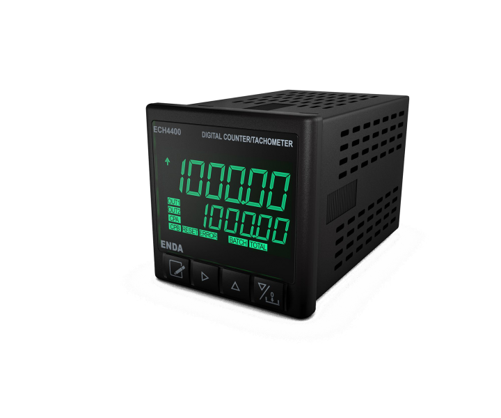 ECH4400-230VAC Dijital Sayıcı Takometre 48x48mm 90-250V AC 50/60Hz ENDA | ECH4400-UV Muadili