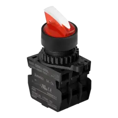 S2SRN-L7R2ADM |  Montaj Deliği ø22/25mm Yuvarlak Seçim Butonu Kontrol Anahtarı