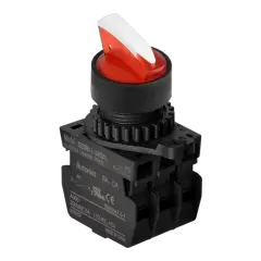 S2SRN-L7R2ADM |  Montaj Deliği ø22/25mm Yuvarlak Seçim Butonu Kontrol Anahtarı