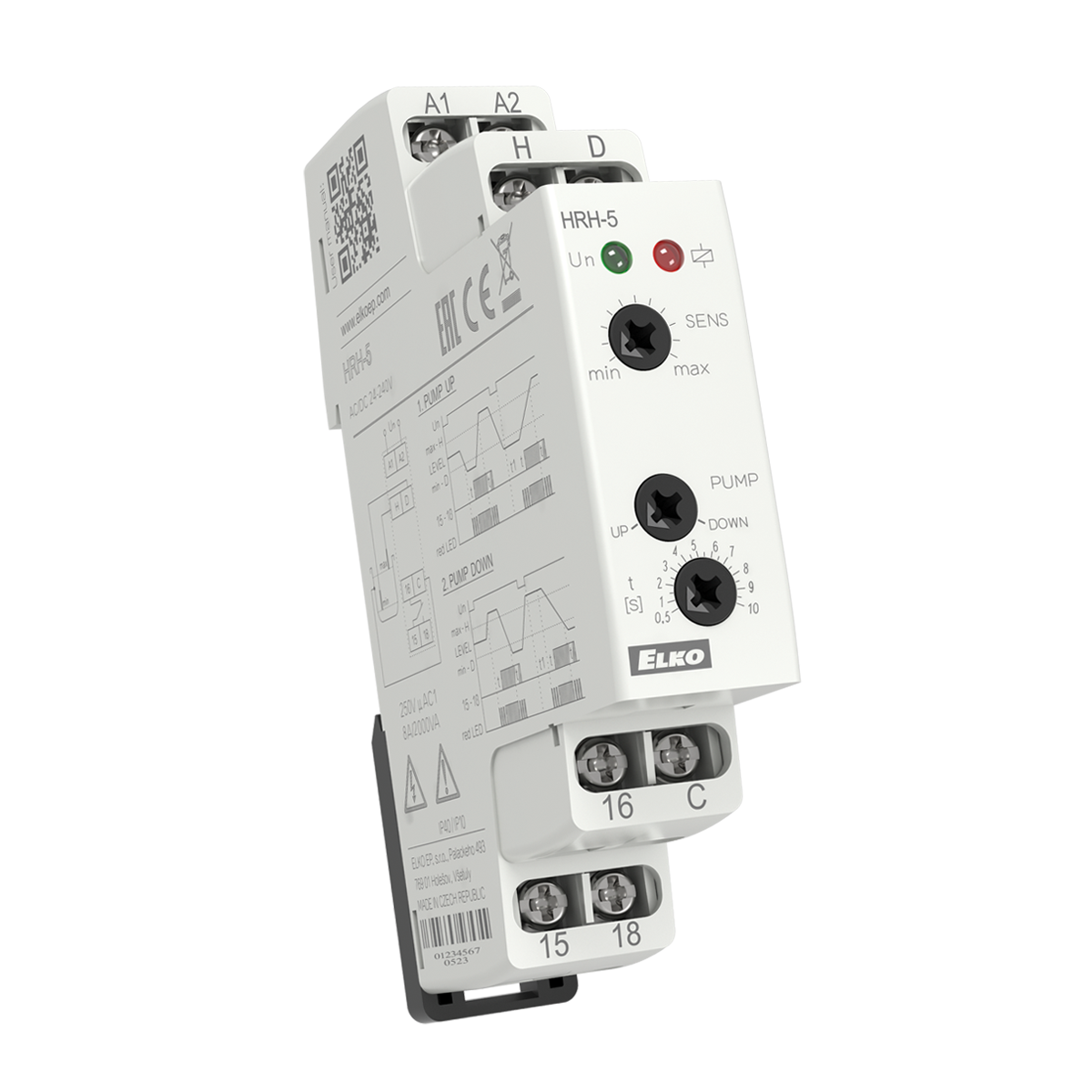 HRH-5 24-240V AC/DC SEVİYE KONTROL RÖLESİ