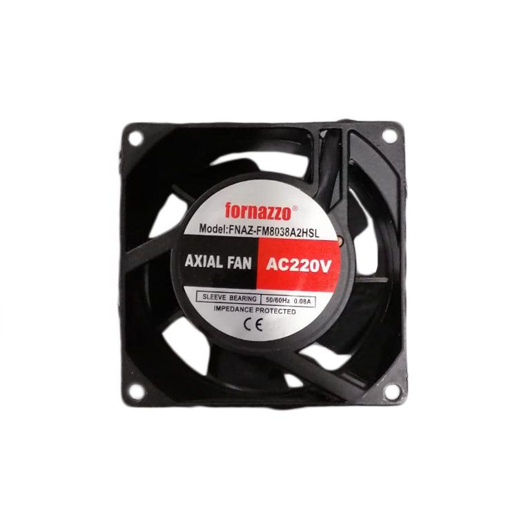 FNAZ-FM8038A2HSL  220 VAC BİLEZİKLİ FAN(80X80X38)