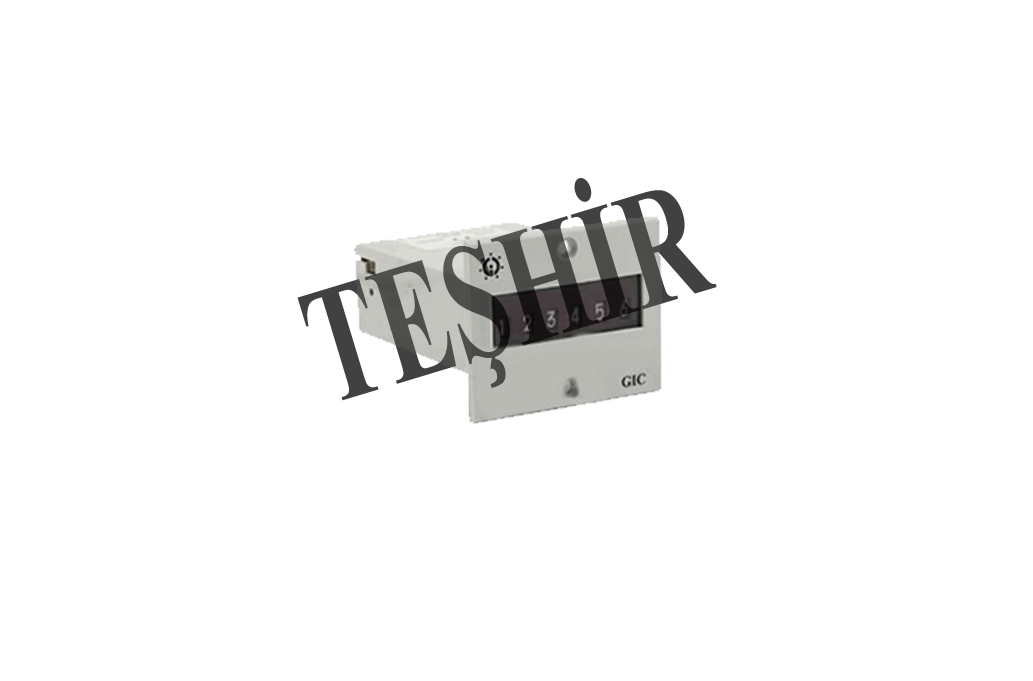 ND31A-24VDC 24VDC VİDA MONTAJLI RESETSİZ MEKANİK SAYICI