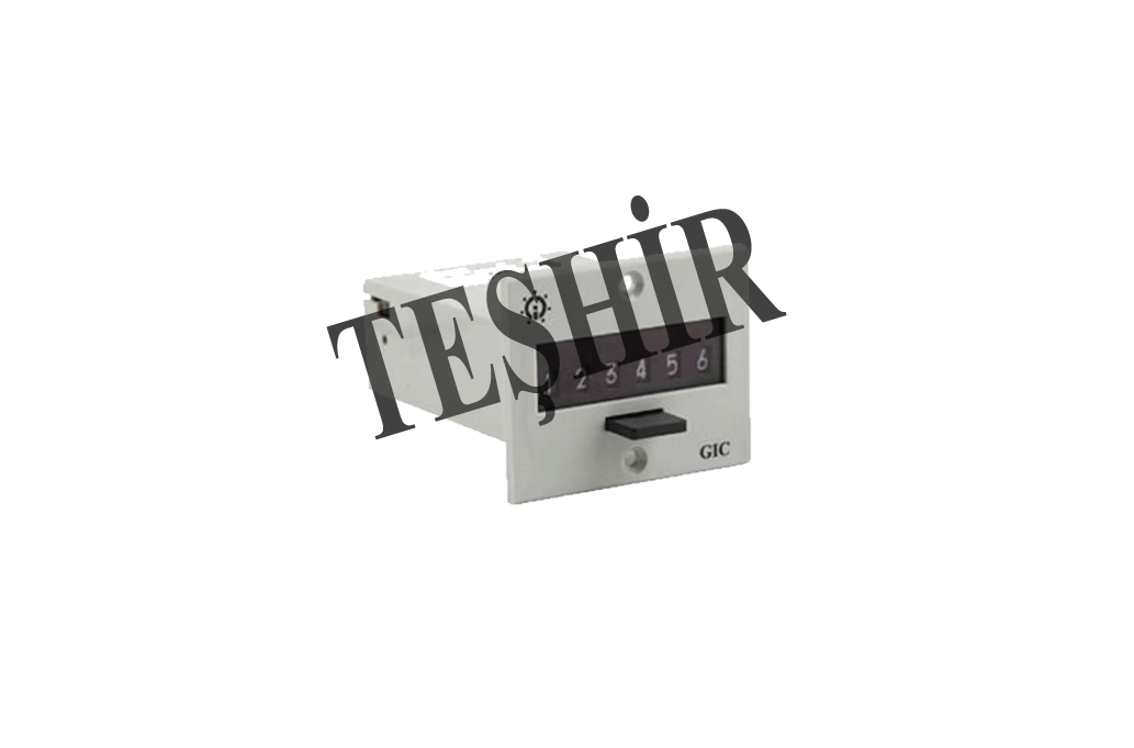 SD21A-12VDC 12VDC VİDALI MONTAJLI MEKANİK SAYICI