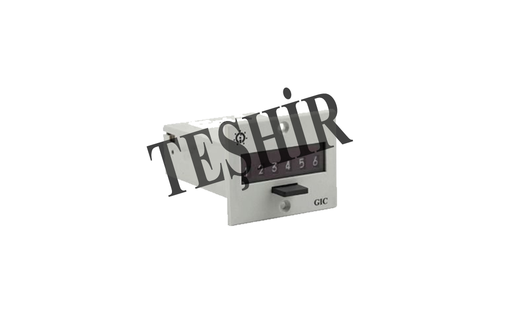 SD21A-12VDC 12VDC VİDALI MONTAJLI MEKANİK SAYICI