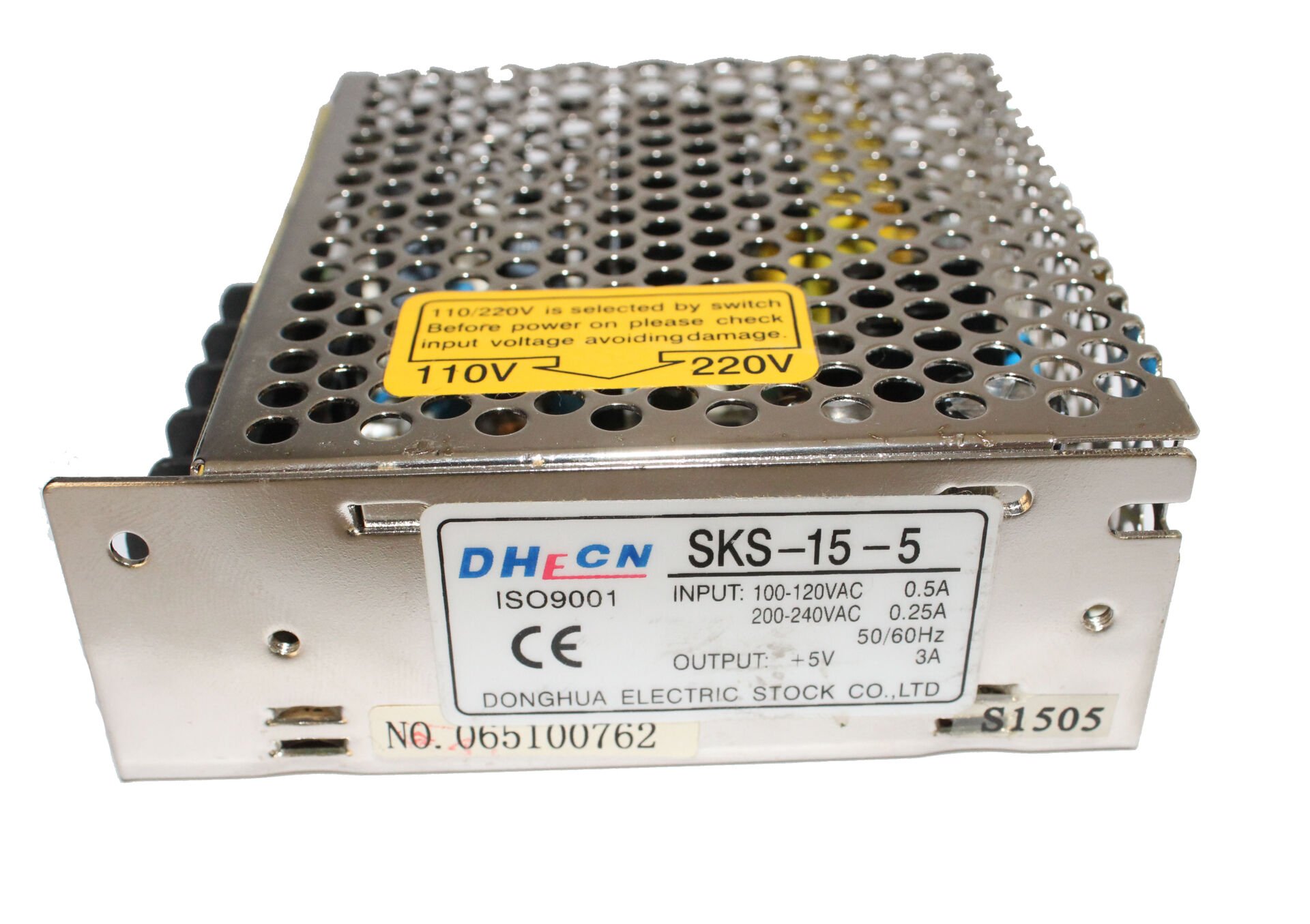 SKS-15-5 5Vdc 3Amp | Meanwell  RS-15-5 05Vdc 3.0Amp Muadili