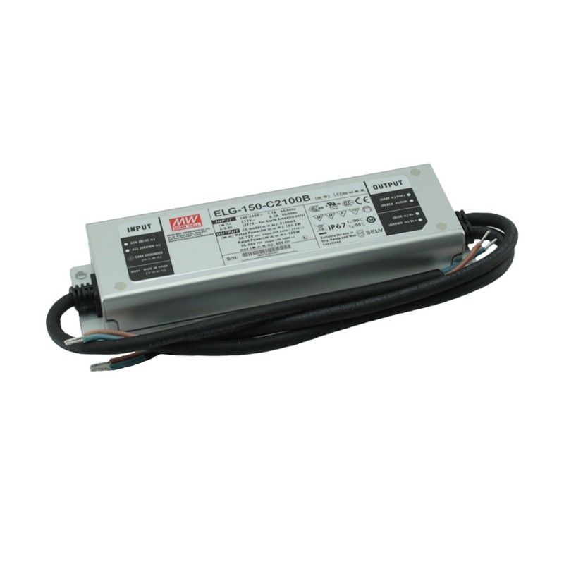 ELG-150-C2100B 36~72Vdc 2100mA Dimming