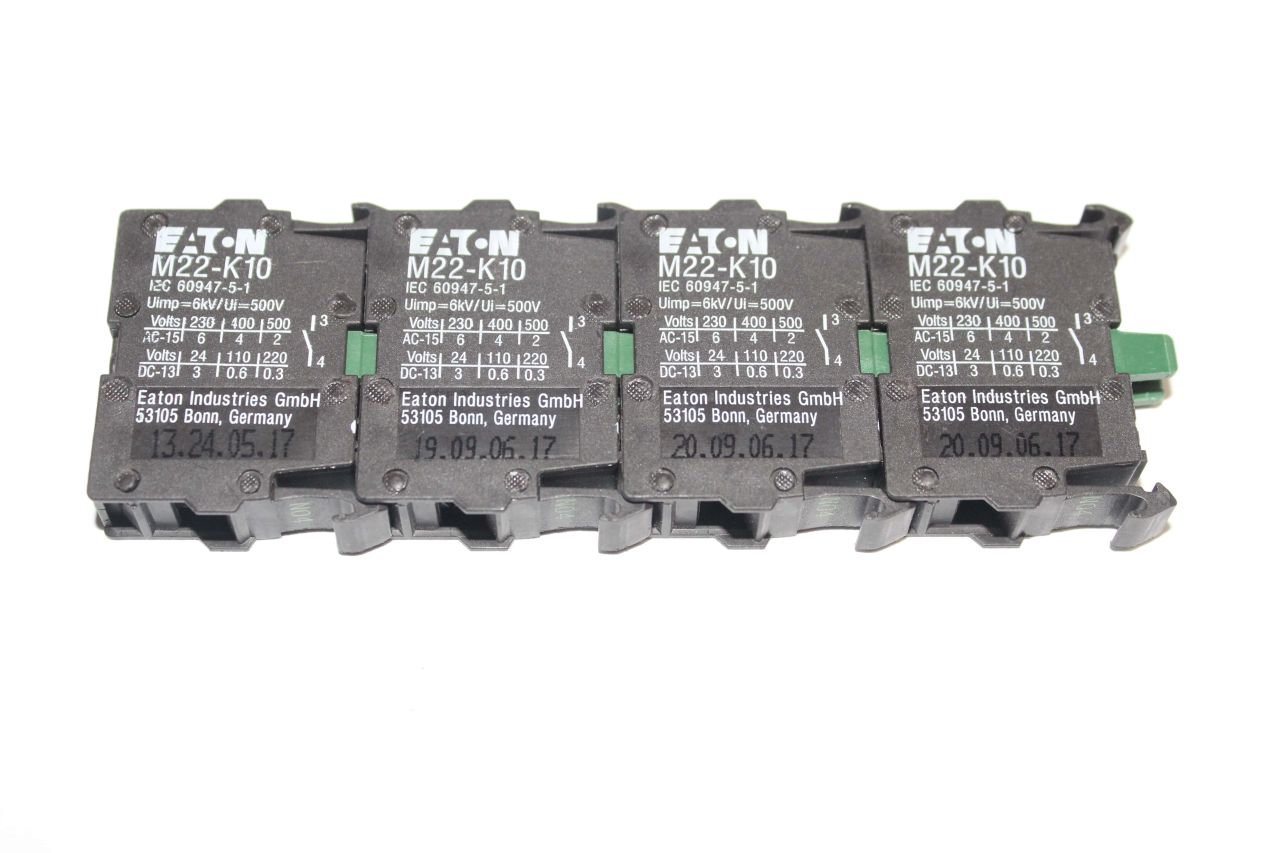 M22-K10   KONTAK BLOĞU | EATON