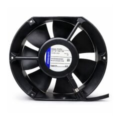 6454/2 TDHPU | 24V DC 1.65A 40W 172x150x51 mm 3 Kablolu Fan with Heat Sinks All in one Cooler (Black, Metal)
