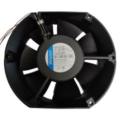 6424/12TDHR | 24V DC 60W 2.5A 301.3CFM 69.5dba 172x150x50mm Çift Rulmanlı Tubeaxial Fan