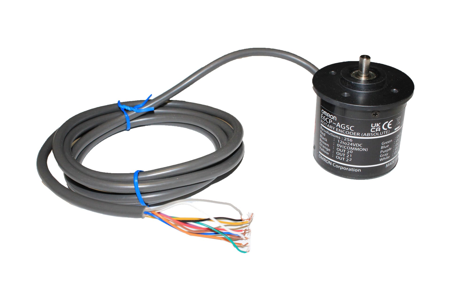 E6CP-AG5C-256 | 12-24V DC 256P/R 2M ROTARY ENCODER