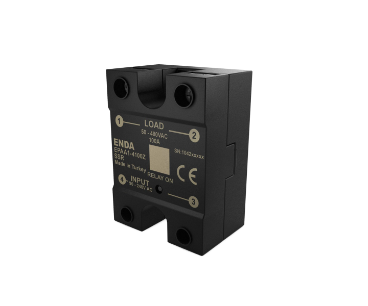 EPAA1-440Z  Panel Montaj SSR 40A input 90-240V AC output 20-480V AC   ENDA |