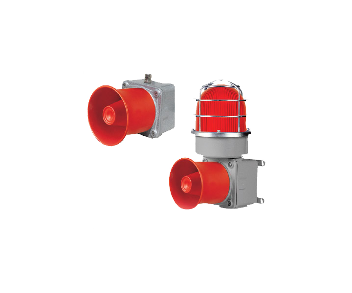 FNAZ-D12513-B Çakar Döküm Buzzerlı Tepe Lambası 12-24V AC/DC