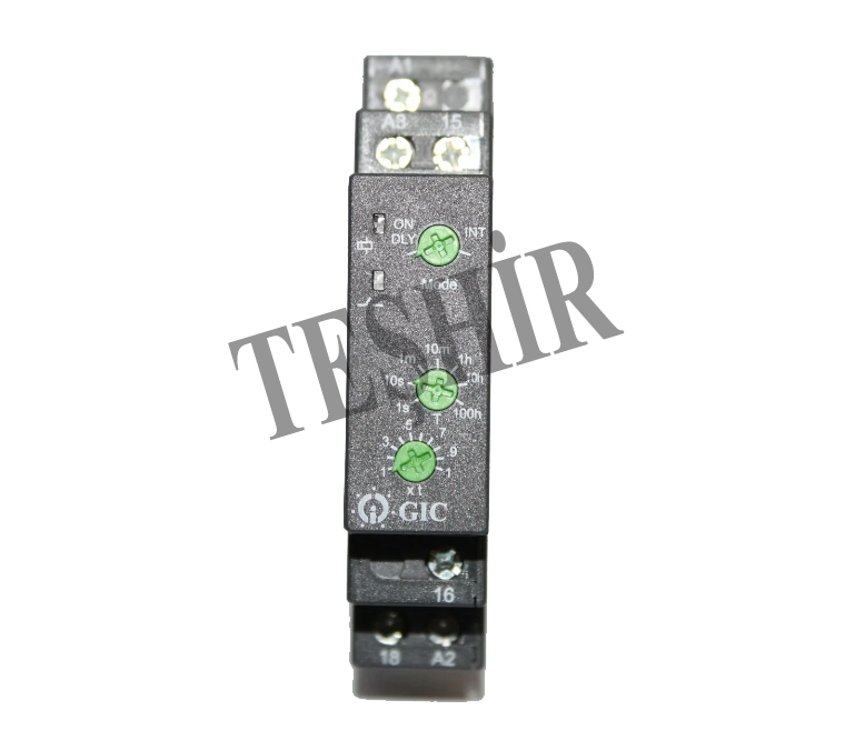 12WDTC 240V AC,24V AC/DC ANİ KONTAKLI ZAMAN RÖLESİ