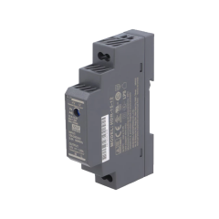 HDR-015-12 HDR1512 12Vdc 1.25Amp DIN Rail StepShape  MEANWELL |