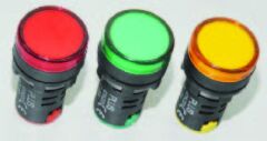 PL22-74 Ø22mm Kırmızı Led 220/260VAC 20mA
