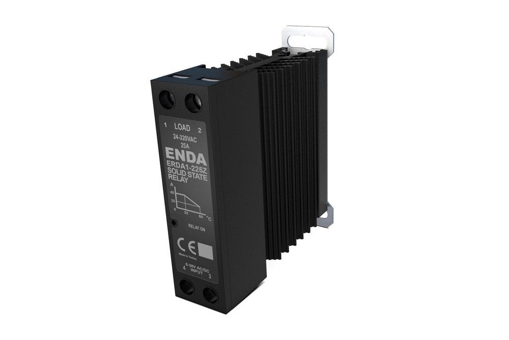 ERDA1-225Z  Ray Montaj SSR 25A input 8-30V AC/DC output 24-320V AC  ENDA |