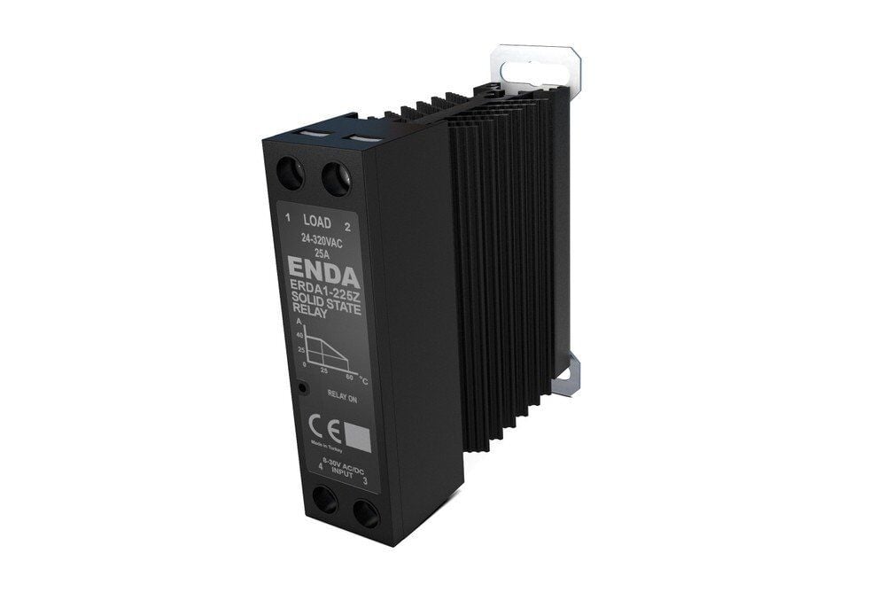 ERDA1-225Z  Ray Montaj SSR 25A input 8-30V AC/DC output 24-320V AC  ENDA |
