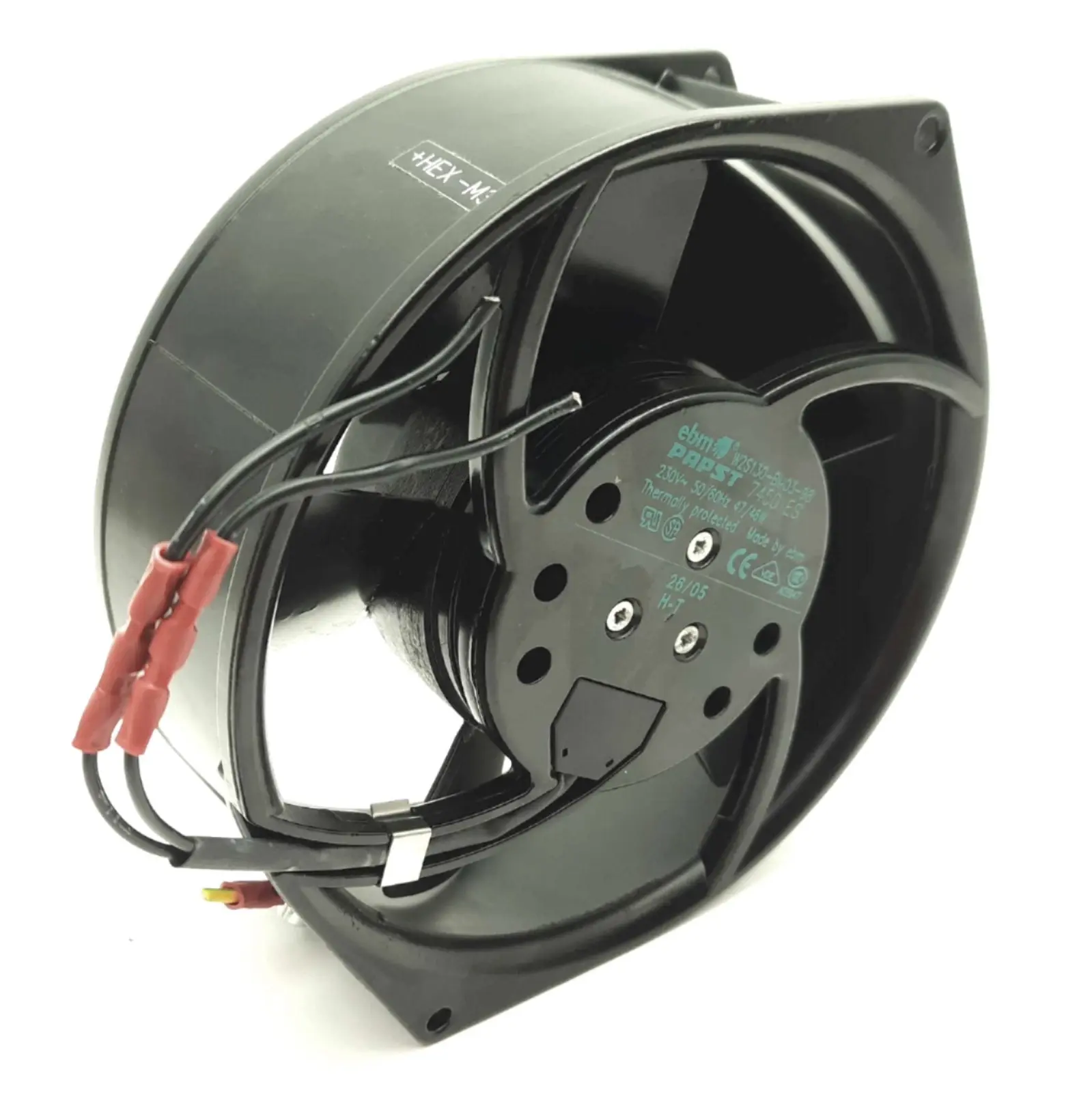 W2S130-BM03-98 | 230V AC 50/60Hz 47/46W 224 CFM 3250 RPM 1 Faz 172x55mm Axial Fan