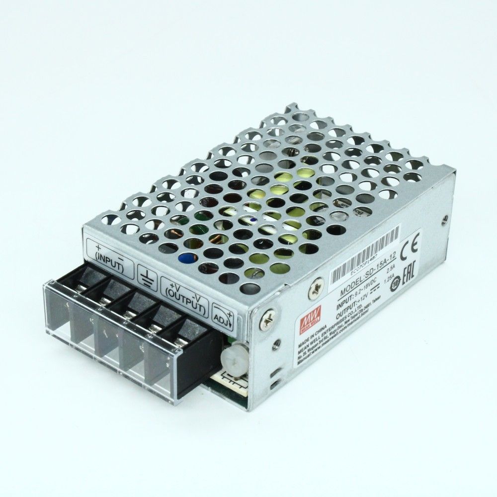 SD-015A-12  	9.2~18Vdc>12Vdc 1.25Amp  MEANWELL |