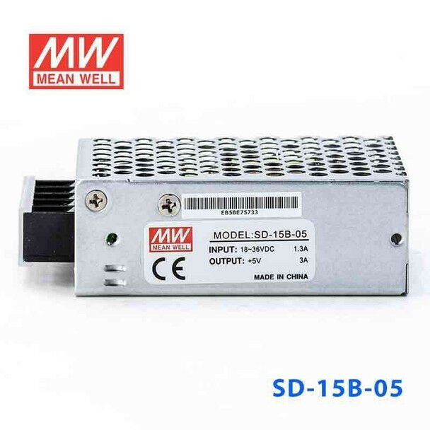 SD-015B-05  	18~36Vdc>5Vdc 3.0Amp  MEANWELL |