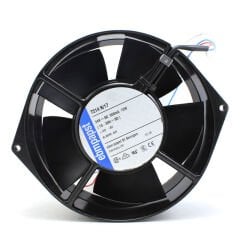 7214N/17 | 24V DC 500mA 12W 211.9CFM 53dB 3050RPM 170x150x55mm Ball Alarm-High Signal  Tubeaxial Fan