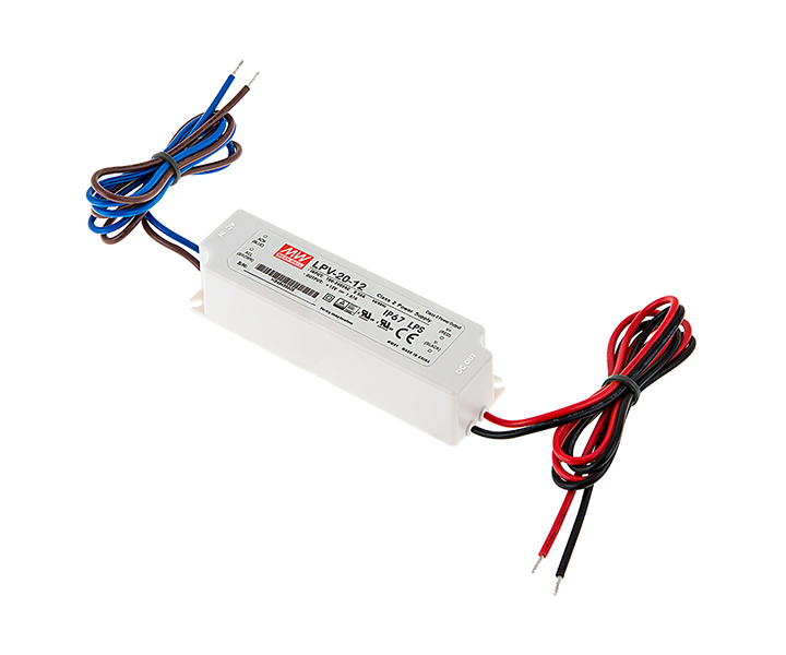 LPV-20-12 LPV2012 12VDC 1.67Amp IP67  MEANWELL