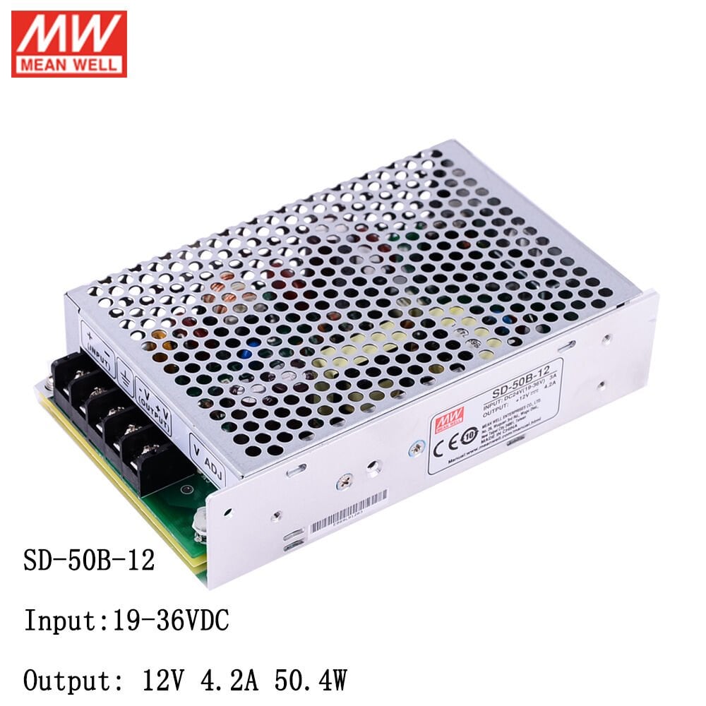 SD-050B-12 SD50B12 18~36Vdc>12Vdc 4.2Amp  MEANWELL |