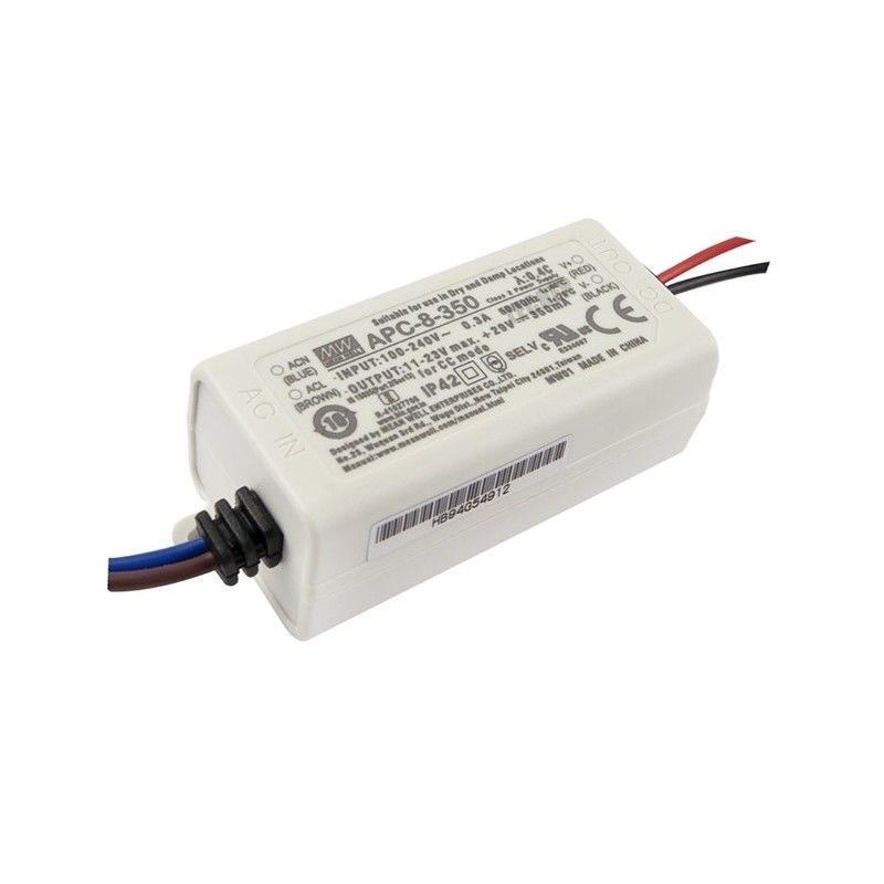 APC-08-350 APC8350 11~23Vdc 350mA IP30  MEANWELL |