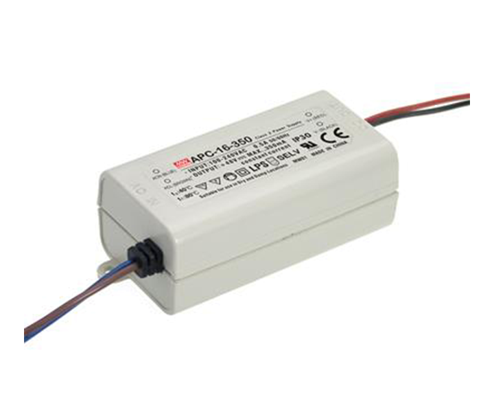 APC-16-350 APC16350 12~48Vdc 350mA IP30  MEANWELL |