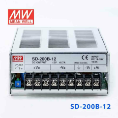 SD-200B-12 SD200B12 18~36Vdc>12Vdc 16.7Amp  MEANWELL |