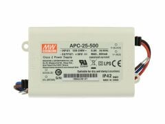 APC-25-500 APC25500 15~50Vdc 500mA IP42  MEANWELL