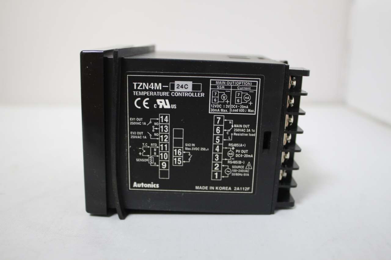 TZN4M-24C 240VAC 72X72 ÇİFT PID'Lİ SICAKLIK KONTROL CİHAZI