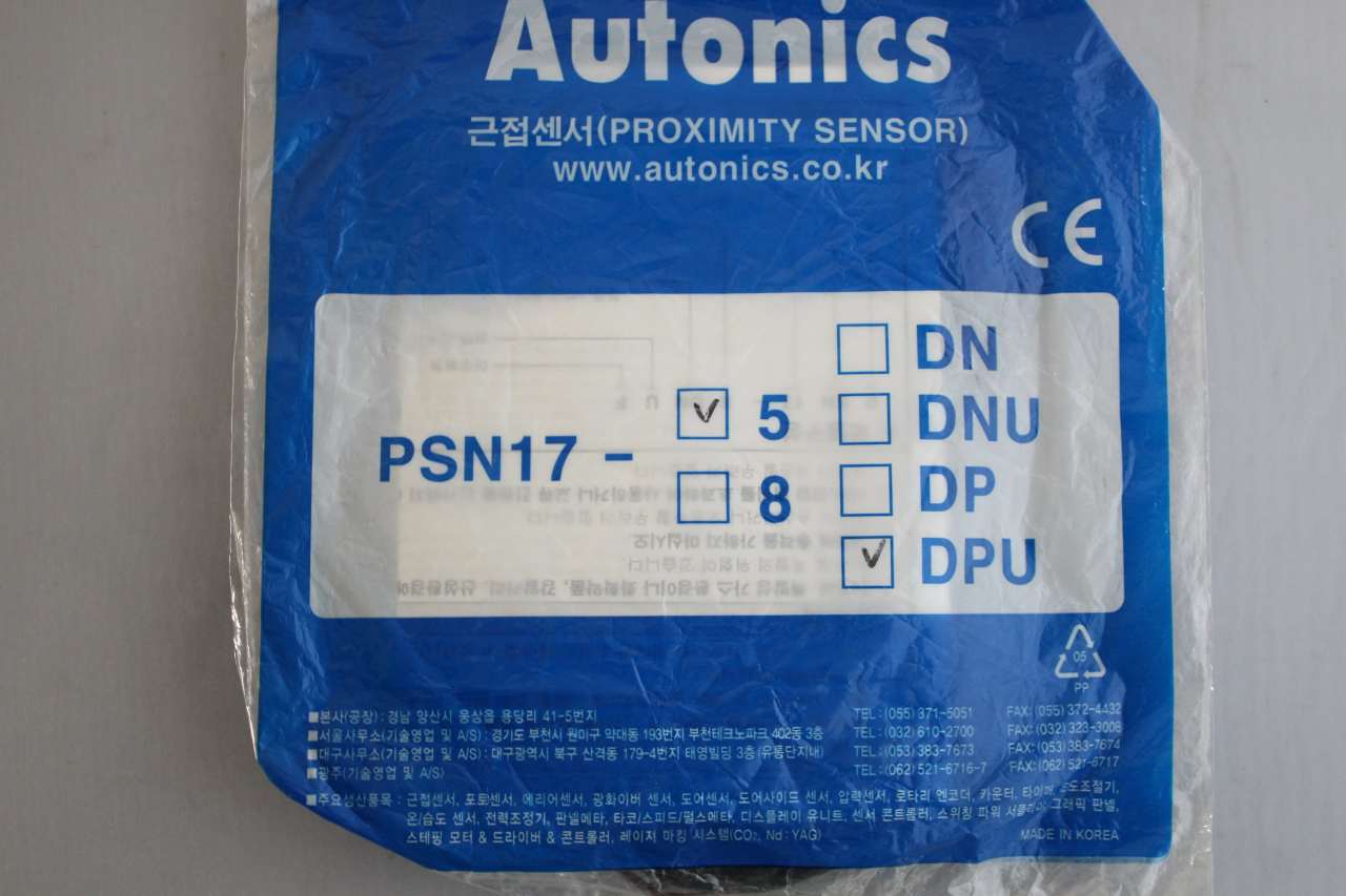 PSN17-5DPU  17X17X36 MM KÜBİK 5 MM ALG. PNP NO   AUTONİCS | I1PN-Q1604P-O3U2 Muadili