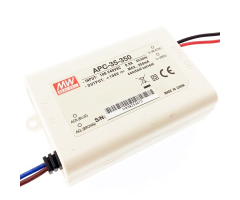APC-35-350 APC35350 28~100Vdc 350mA IP30  MEANWELL