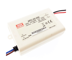 APC-35-350 APC35350 28~100Vdc 350mA IP30  MEANWELL
