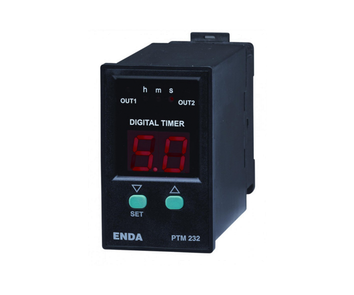 PTM-232-24 VAC Dijital Zaman Rölesi 44x73 11 pin soket 24V AC +%10-%20 50/60Hz ENDA