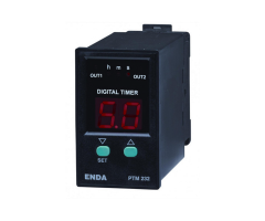 PTM-232-24 VAC Dijital Zaman Rölesi 44x73 11 pin soket 24V AC +%10-%20 50/60Hz ENDA