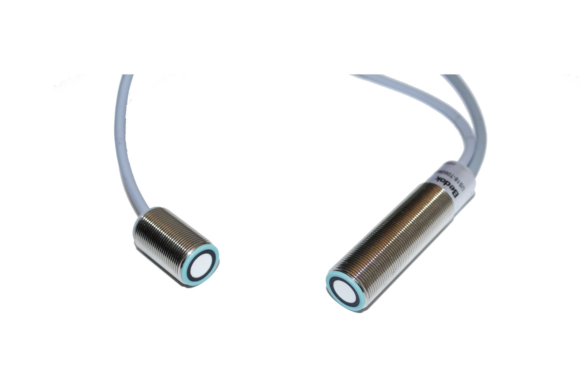 US18-T060NO3 | 24V DC M18 Ultrasonic Transducer NPN SN=20-60mm