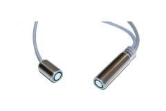 US18-T060NO3 | 24V DC M18 Ultrasonic Transducer NPN SN=20-60mm