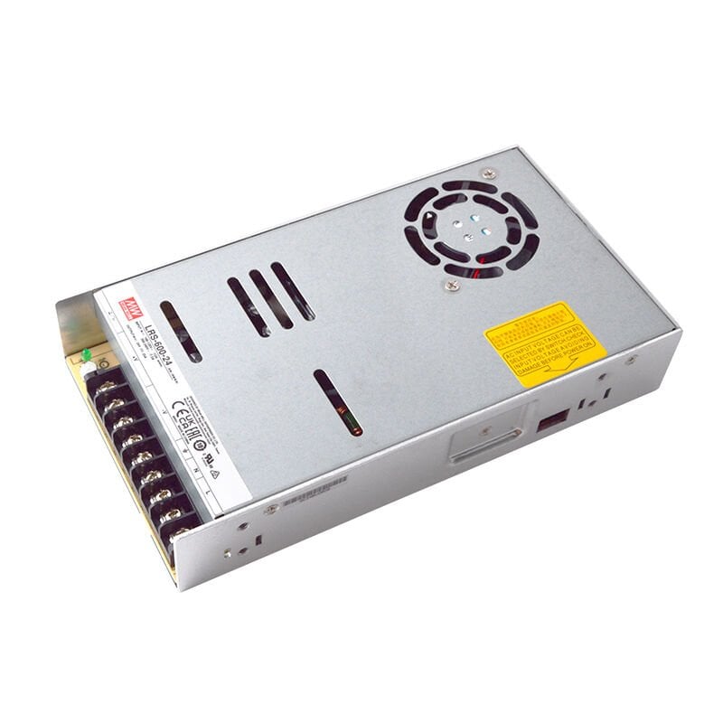 LRS-600-24 LRS60024	24Vdc 25.0Amp  MEANWELL