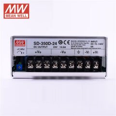 SD-350D-24  	72~144Vdc>24Vdc 14.6Amp  MEANWELL |