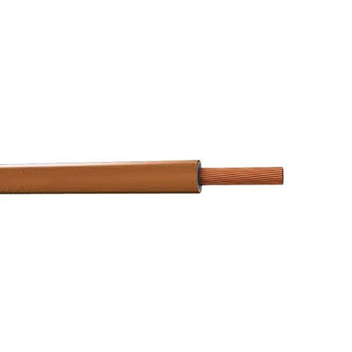 6MM NYAF KABLO KAHVERENGİ (TOP OLARAK SATILMAKTADIR. 1 TOP 100 METRE)