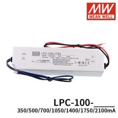 LPC-100-1750  29~58Vdc 1750mA IP67  MEANWELL