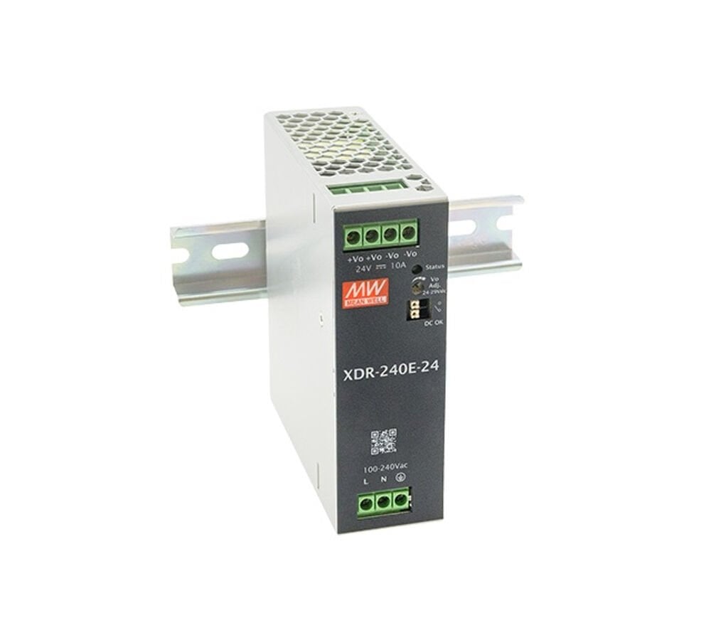 XDR-240E-36 | 36Vdc 6.66Amp DIN Rail