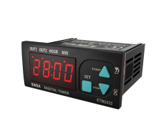 ETM2432-SM Dijital Zaman Rölesi 77x35mm 10-30V DC / 8-24V AC  ENDA | ETM2432-LV Muadili.