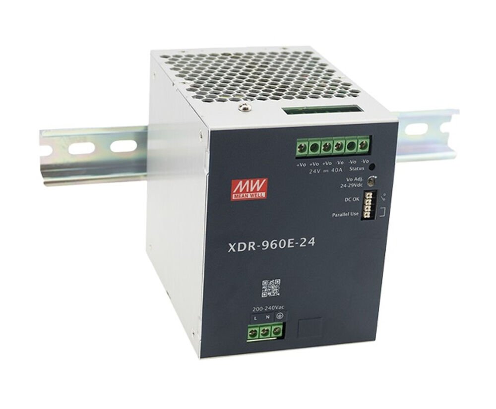 XDR-960E-24 | 24Vdc 40.0Amp DIN Rail