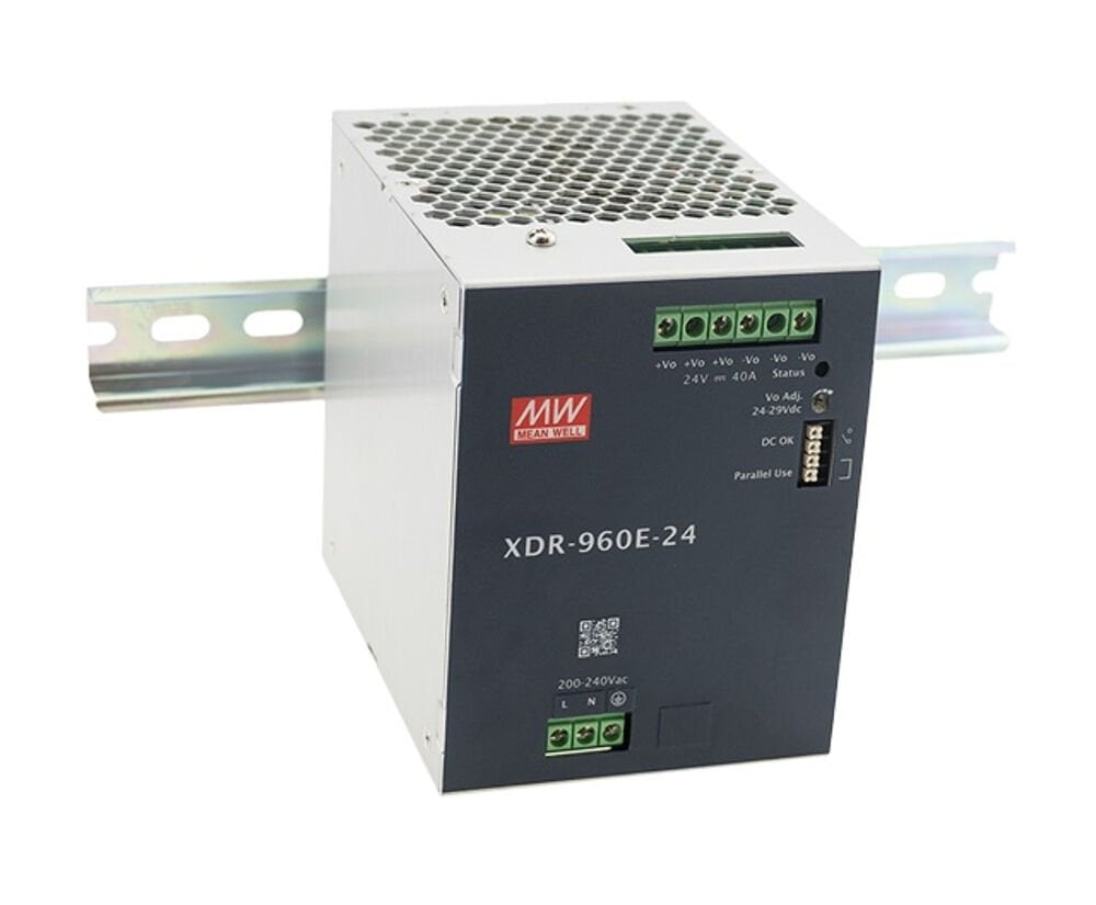 XDR-960E-48 | 48Vdc 20.0Amp DIN Rail