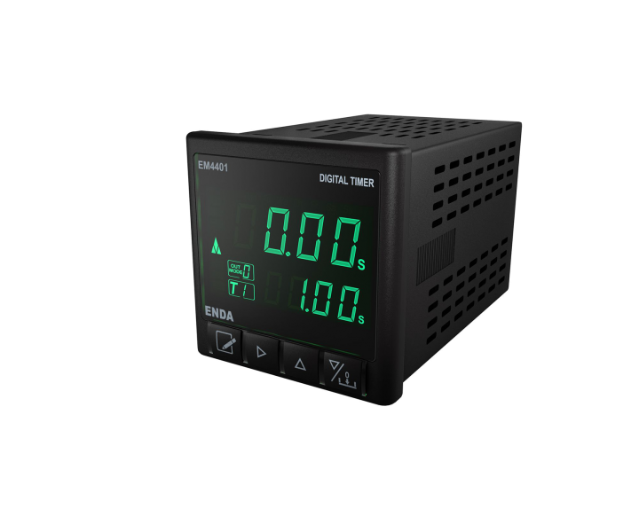 EM4401-SM   Dijital Zaman Rölesi 48x48mm 10-30V DC / 8-24V AC  ENDA | EM4401-LV Muadili