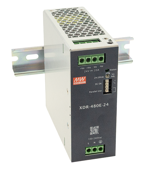 XDR-480E-48 | 48Vdc 5.0Amp DIN Rail